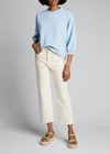 Rachel Comey Fond Drop-shoulder Sweatshirt In Oyster