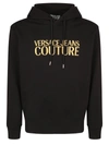 VERSACE JEANS COUTURE VERSACE JEANS COUTURE DRAWSTRING HOODIE