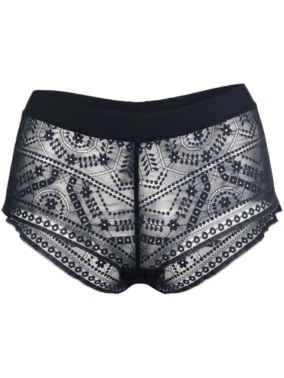 Eres Envol Lace Briefs In Blue