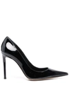 Alexandre Vauthier Alex Patent Leather Pumps In 黑色
