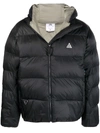 Nike Unisex Therma-fit Adv Acg "lunar Lake" Puffer Jacket In Black