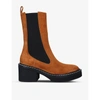 Khaite Calgary Block-heel Chelsea Booties