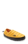 The North Face Thermoball™ Traction Water Resistant Slipper In Summit Gold/ Black