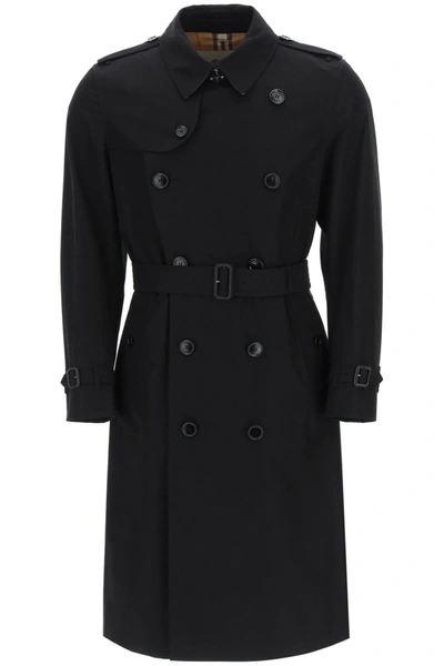 Burberry Westminster Classic Trench Coat In Black