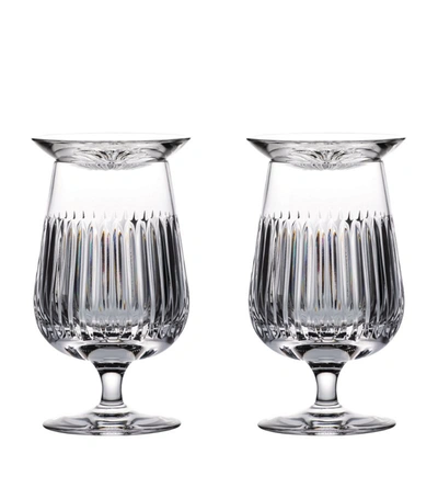 Waterford Set Of 2 Aras Snifter Glasses With Caps (250ml) In Clear