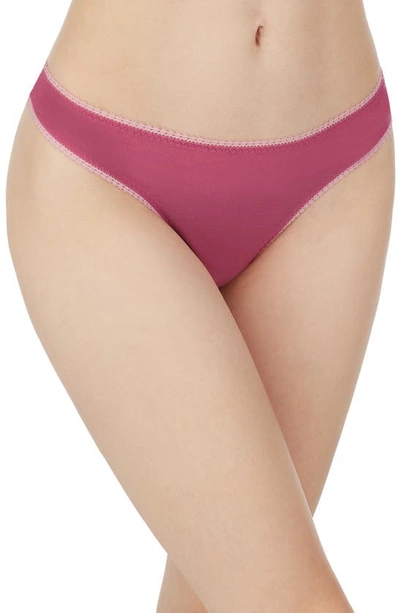 On Gossamer 'hip-g' Mesh Thong In Sherbert