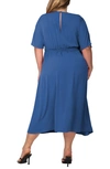 STANDARDS & PRACTICES V-NECK DRESS,FD9801747P