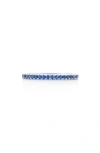 KWIAT KWIAT BLUE SAPPHIRE BAND RING,W-14391-0-SAP-18KW