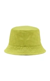 Bottega Veneta Intrecciato-jacquard Twill Bucket Hat In Yellow