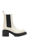 BOTTEGA VENETA THE LUG LEATHER ANKLE BOOTS