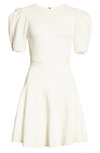 Ted Baker Puff Sleeve Dress In Ivory