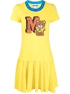 MOSCHINO TEDDY BEAR ORGANIC COTTON DRESS