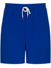 Polo Ralph Lauren Stretch Fabric Swim Shorts In Blue