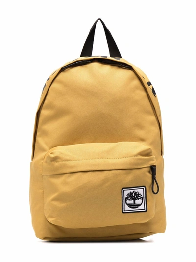 Timberland Patch-detail Zipped Backpack In Yellow