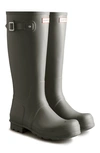 Hunter Men's Original Tall Rain Boots In Grey