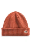 The North Face Salty Dog Beanie In Burnt Ochre/ Moonlight Ivory