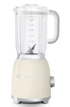 Smeg Off-white Retro-style Blender In Cream