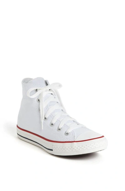 Converse Kids' Chuck Taylor All Star High Top Platform Trainer In Optic White