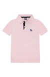 Tom & Teddy Boys' Cotton Polo Shirt - Little Kid, Big Kid In Light Pink
