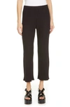 Simon Miller Black Rib Cyrene Lounge Pants In Black