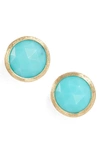 MARCO BICEGO 'JAIPUR' STONE STUD EARRINGS