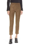 Kobi Halperin Lori Faux Suede Pants In Military Green