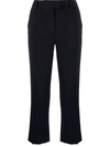 Alberto Biani Wide Leg Trosuers In Black  