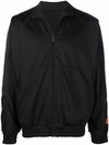 Heron Preston Sleeve Logo Patch Black Track Jacket In Black