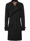 BURBERRY KENSIGTON COTTON TRENCH COAT