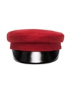 Ruslan Baginskiy Baker Boy Cap In Red
