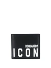 DSQUARED2 LEATHER LOGO WALLET