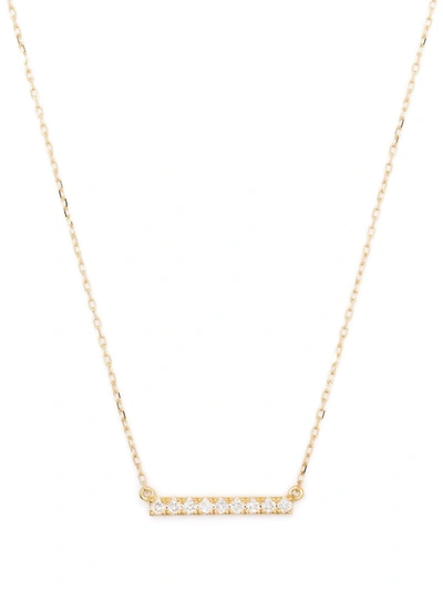 Ahkah 18kt Yellow Gold Tina Short Diamond Necklace