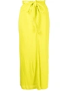 DION LEE ROPE-WRAP STRAIGHT SKIRT