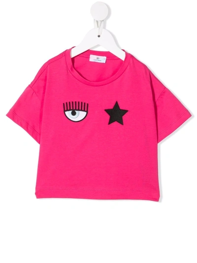 Chiara Ferragni Logo-printed T-shirt In Pink