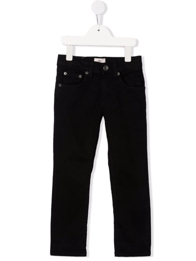 Timberland Mid-rise Skinny Trousers In Black