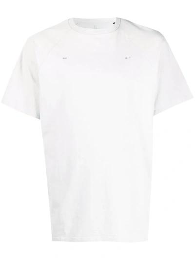 Heliot Emil White Raglan Logo T-shirt In White17662661