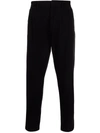 Dell'oglio Mid-rise Straight-leg Chinos In 黑色