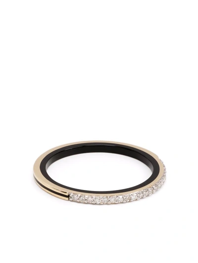 Maria Black Vertigo Highway Ring In Gold