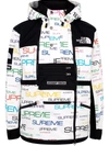 Supreme X The North Face Tech Apogee Jacket In White