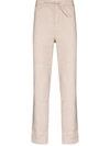 Frescobol Carioca Oscar Drawstring Chino Trousers In 中性色