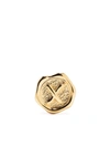 Maria Black Pop X Coin Pendant In Gold