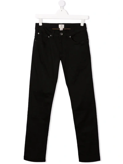 Timberland Teen Skinny-fit Jeans In Black