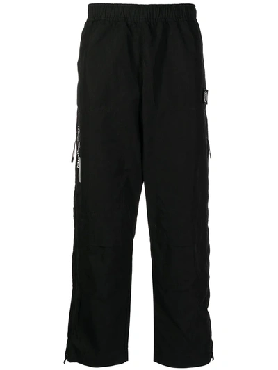 Aape By A Bathing Ape Logo-print Cotton Track Pants In Black