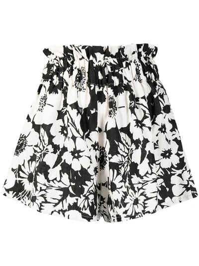 Faithfull The Brand Habana Caronia Floral-print Linen Shorts In Caronia Floral Print