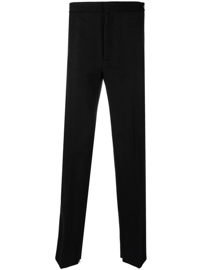Bottega Veneta Wide-leg Tailored Trousers In 黑色