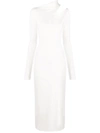 Manurí Bambina On A Saturday Night Cut-out Dress In White