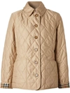 BURBERRY DIAMOND-QUILTED JACKET