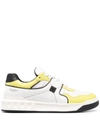 Valentino Garavani One Stud Leather Low Sneakers In White