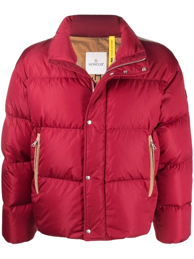 Palm Angels X 8 Moncler Panamint Jacket In Red