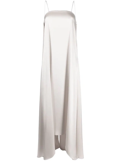Gianluca Capannolo Sleeveless Flared Dress In White